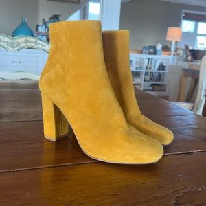 Steve Madden Yellow Bootie